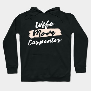 Cute Wife Mom Carpenter Gift Idea Hoodie